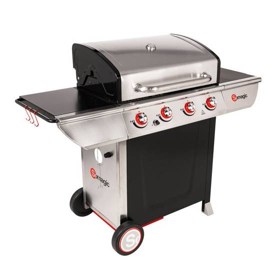 Somagic - MANHATTAN 400GPI barbecue à gaz 4 brûleurs 14kW - SOMAGIC - Image 3