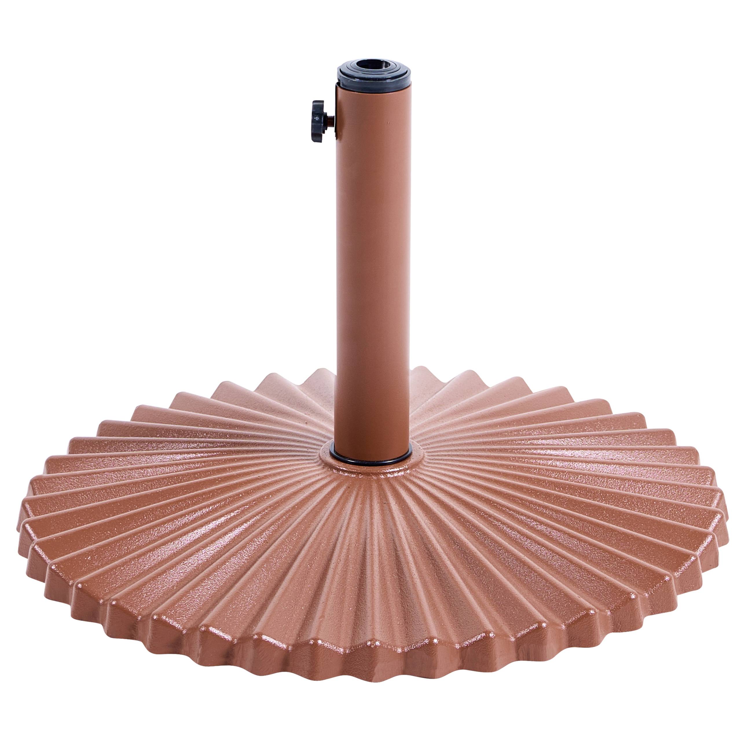 Accessoires de parasol Acier Marron CAREZZA - Beliani - Image 1
