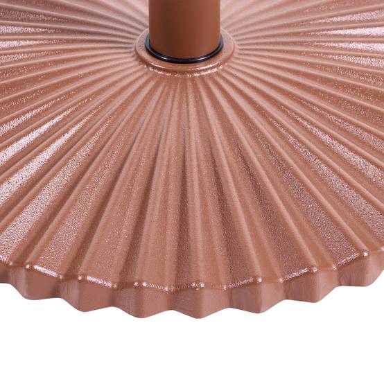 Accessoires de parasol Acier Marron CAREZZA - Beliani - Image 5