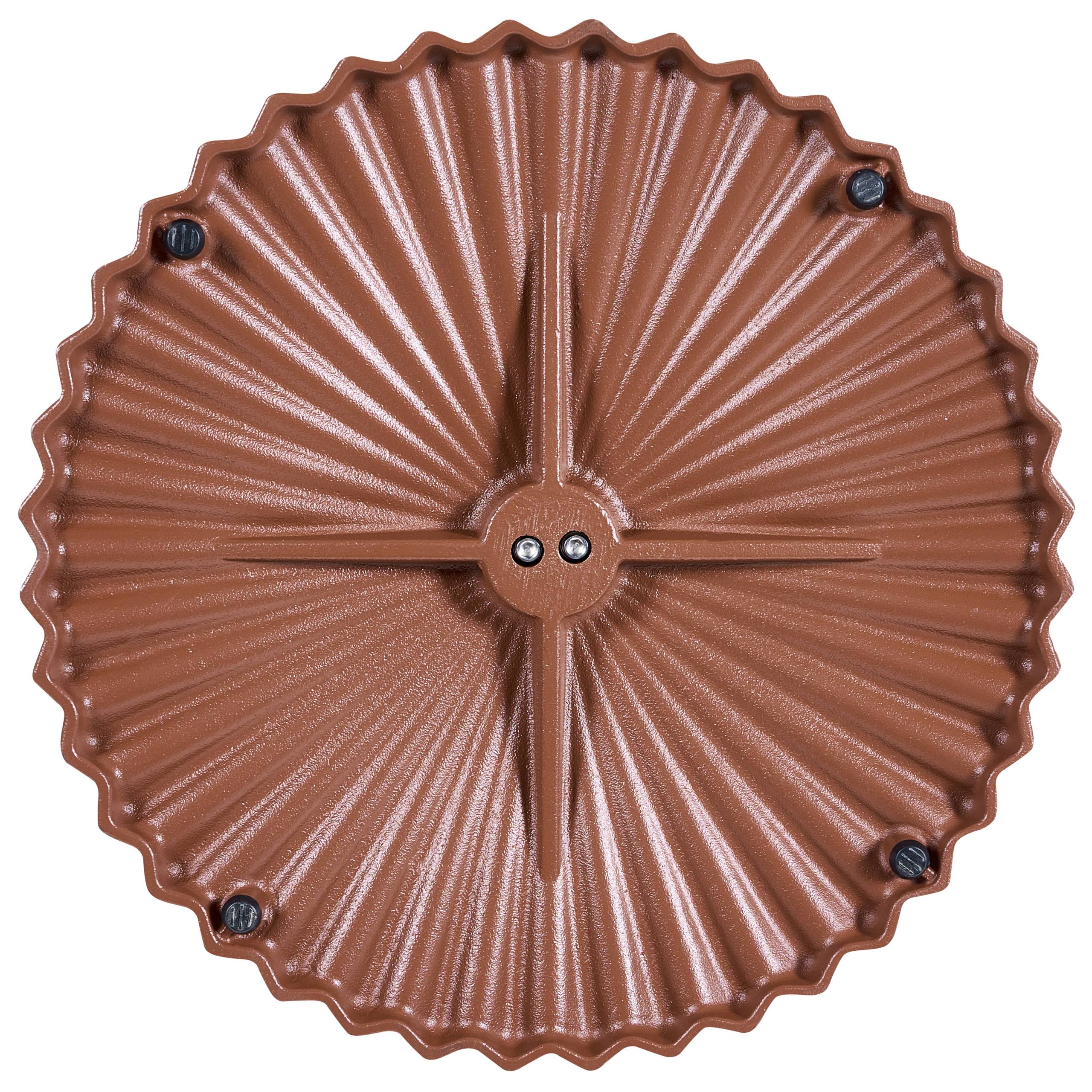 Accessoires de parasol Acier Marron CAREZZA - Beliani - Image 3