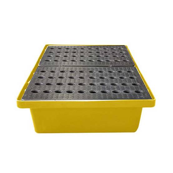 Bac de rétention 70l empilable avec caillebotis - plast'up rotomoulage - Image 3