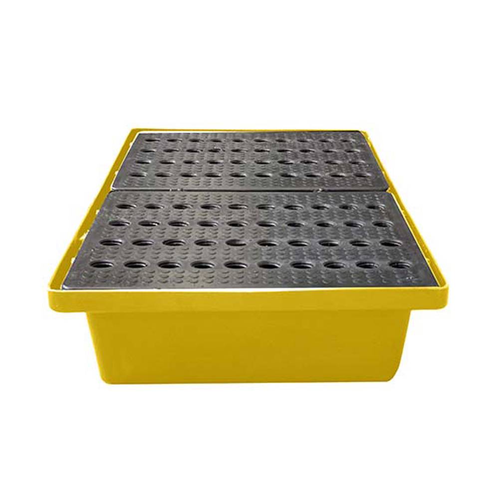 Bac de rétention 70l empilable avec caillebotis - plast'up rotomoulage - Imagen 3