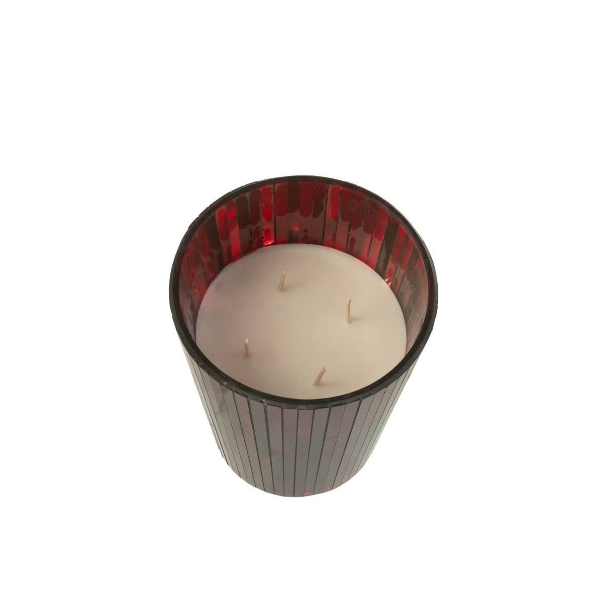 Bougie Parfumée "Noa" 18cm Ruby Red - Imagen 2
