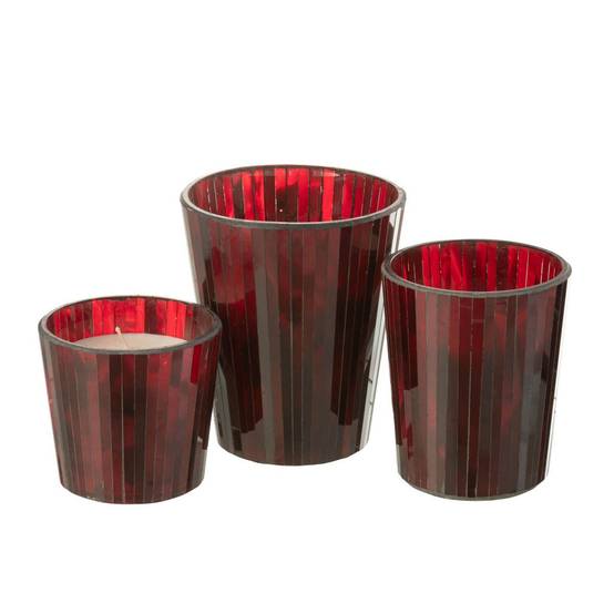 Bougie Parfumée "Noa" 18cm Ruby Red - Image 5