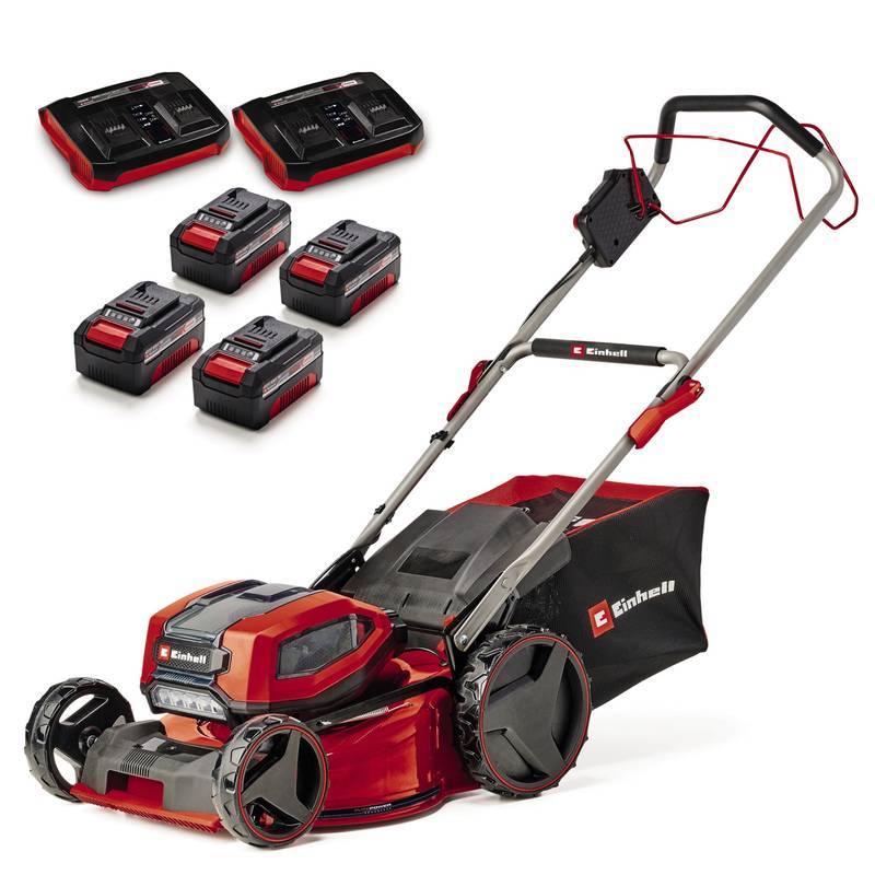 Einhell - Tondeuse à gazon sans fil GP-CM 36/47 S Li BL (4x4,0Ah) Einhell