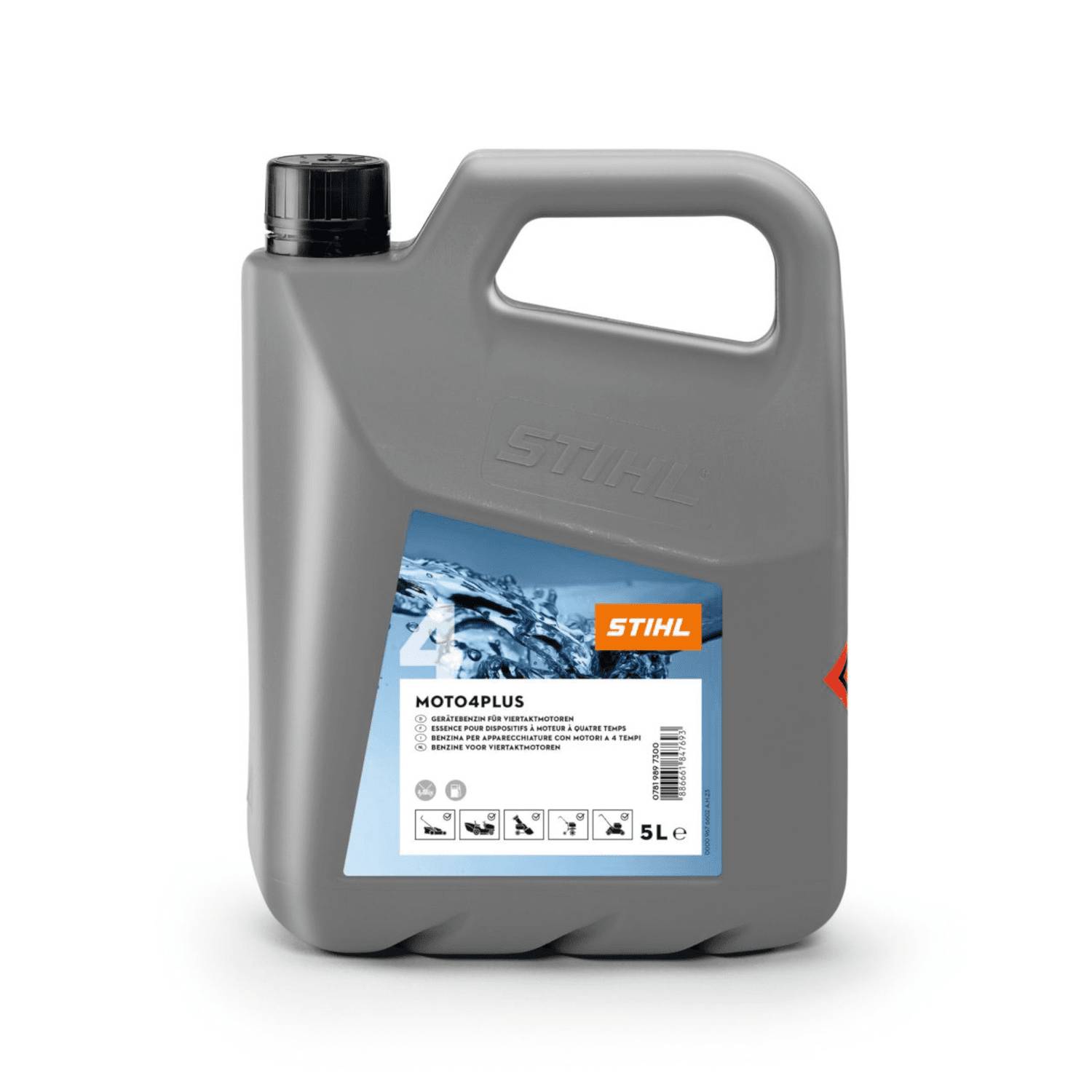 Combustible 4 tiempos Moto4Plus sin etanol 5 litros – STIHL