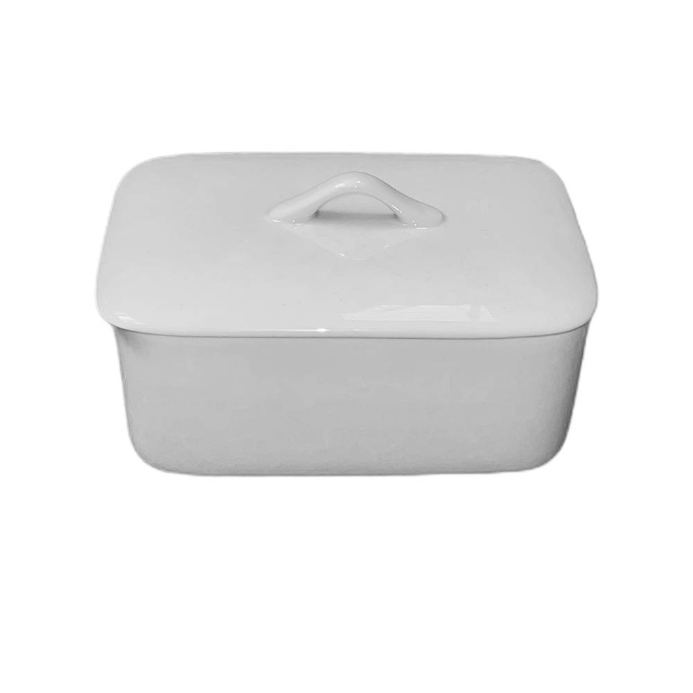 BEURRIER EN INOX POUR MOTTE DE 250G RECTANGULAIRE USTENSILE DE CUISINE