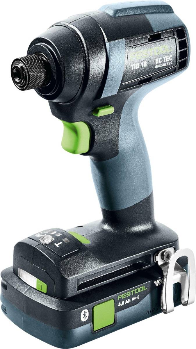 Visseuse à percussion sans fil TID 18 HPC 4,0 I-Plus Organizer Edition - FESTOOL - avec 2 batteries 18V 4.0 Ah + chargeur + Systainer - 577426 - Imagen 2