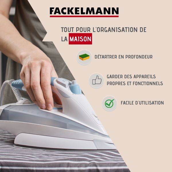 Détartrants pour fer à repasser et centrale vapeur Fackelmann - Image 2