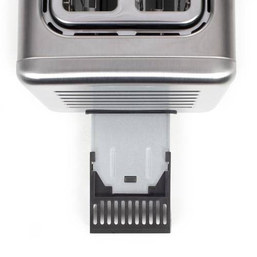 Livoo - Grille-pain digital 2 fentes larges 850W gris - Image 4