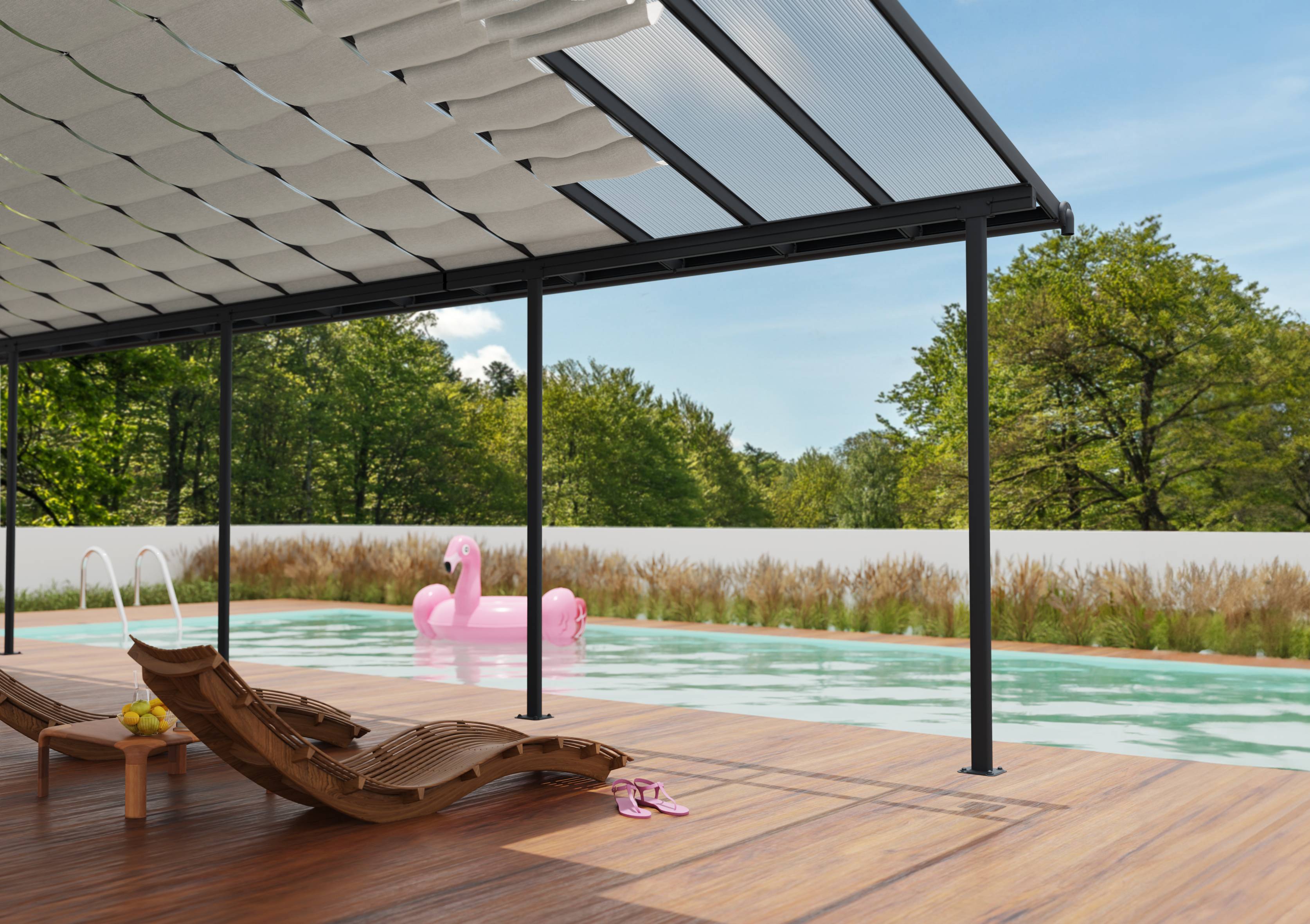 Canopia - Canopia Stores de toit pour pergola 3X3 - Imagen 2
