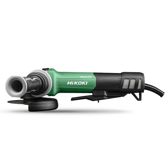 Meuleuse Ø125 Brushless 1320W - HIKOKI - G13BYEQ2WDZ avec interrupteur ‘homme mort’, frein, anti-redémarrage Hikoki