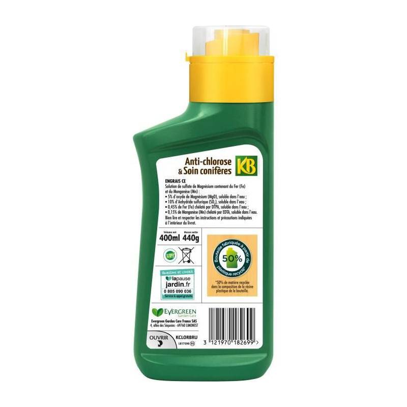 Kb - Anti-chlorose Reverdissant & Anti-brunissement Coniferes 400ml - Imagen 2