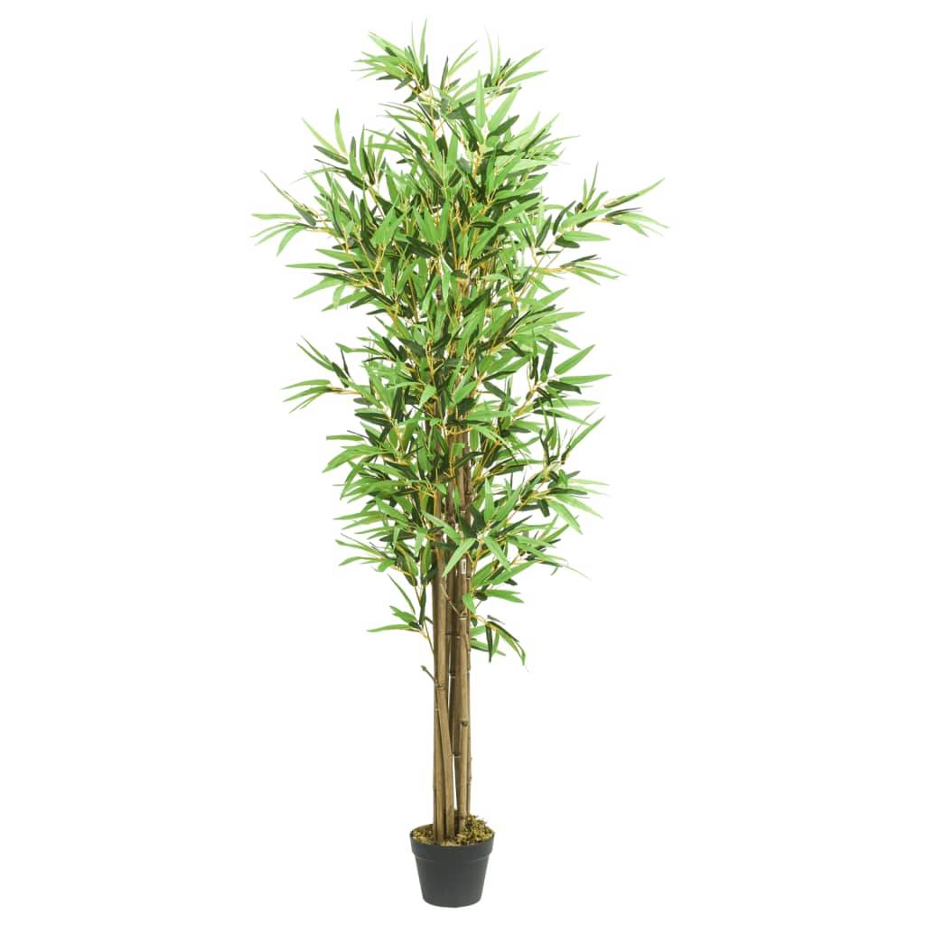 Vidaxl - Bambou artificiel 1288 feuilles 180 cm vert - Image 1