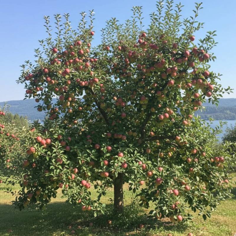 Pommier Régali® 'Delkistar' - Bon rendement - Pot de 20L - Double U - De 3,00 m à 5,00 m - Image 4