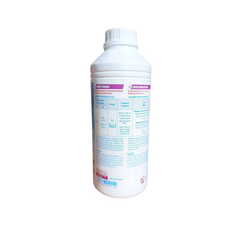 Clarifiant HTH Clarishock Liquide 1L - L800810H1 - Imagen 2