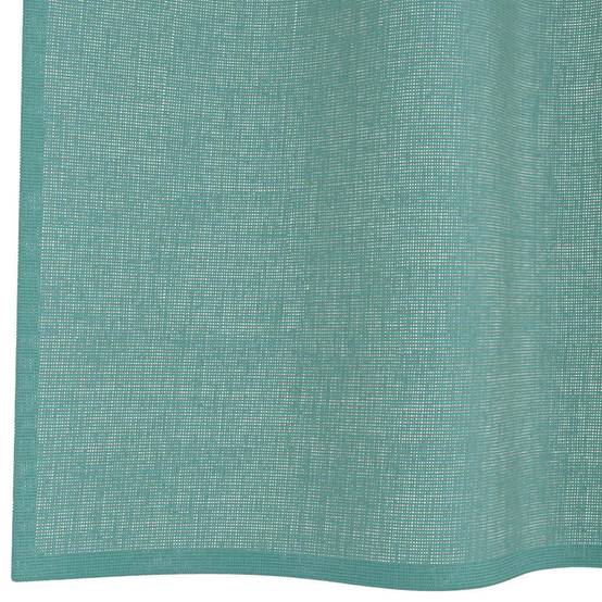 Rideaux - Panneaux de rideau en voile avec passe-tringles 2 pcs turquoise - Imagen 6