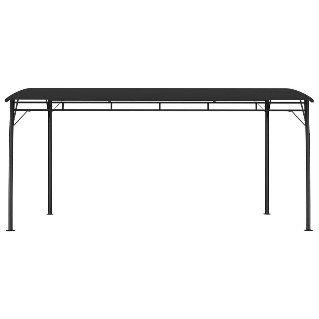 ComfortXL - Tonnelle Abri de Jardin 4x3m Structure Acier et Toit Polyester pour Terrasse Anthracite – ComfortXL Outdoor Living - Image 2