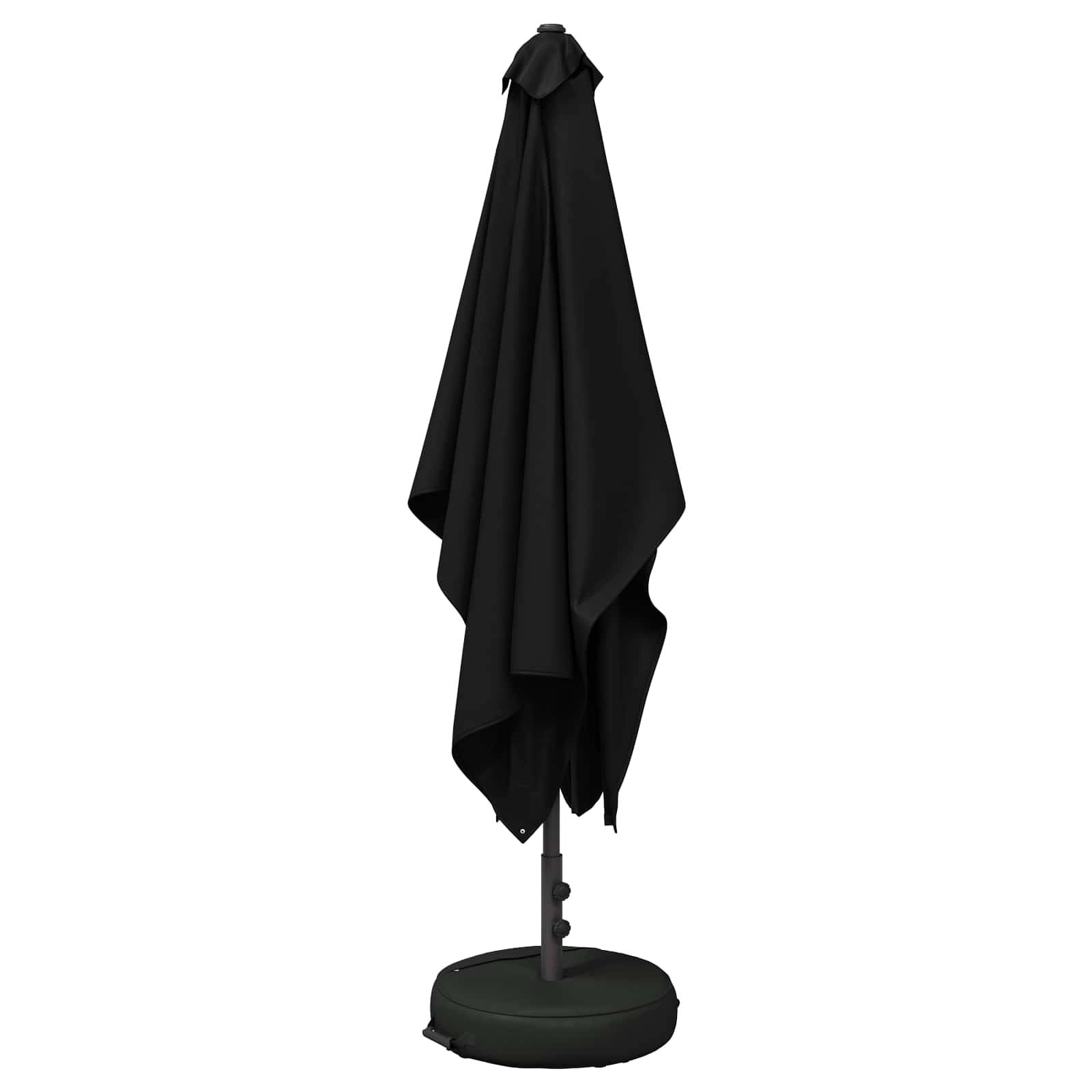 PANGIVO - Parasol de jardin polyester noir 290 x 190 x 228 cm - PANGIVO - Image 3