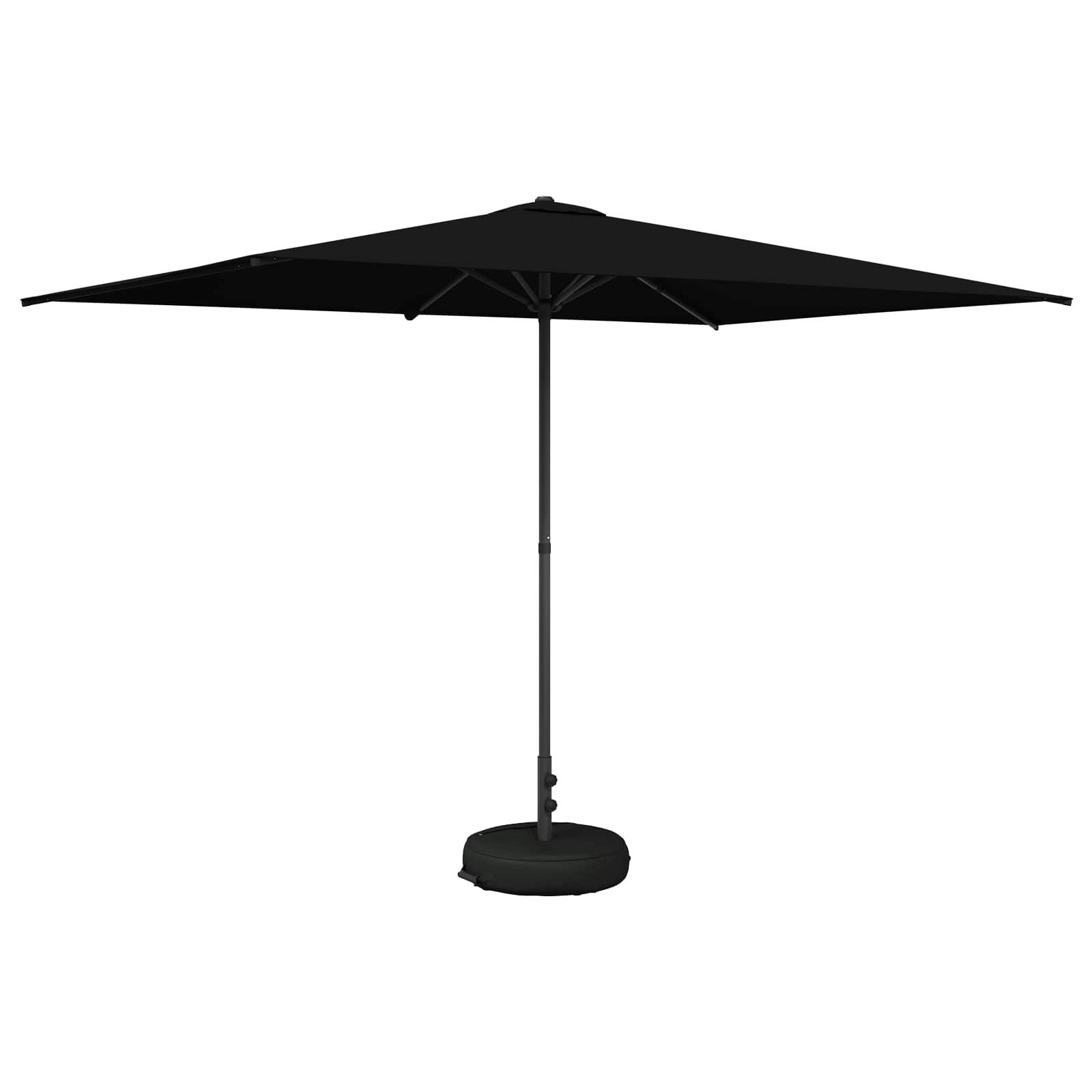 PANGIVO - Parasol de jardin polyester noir 290 x 190 x 228 cm - PANGIVO - Image 2
