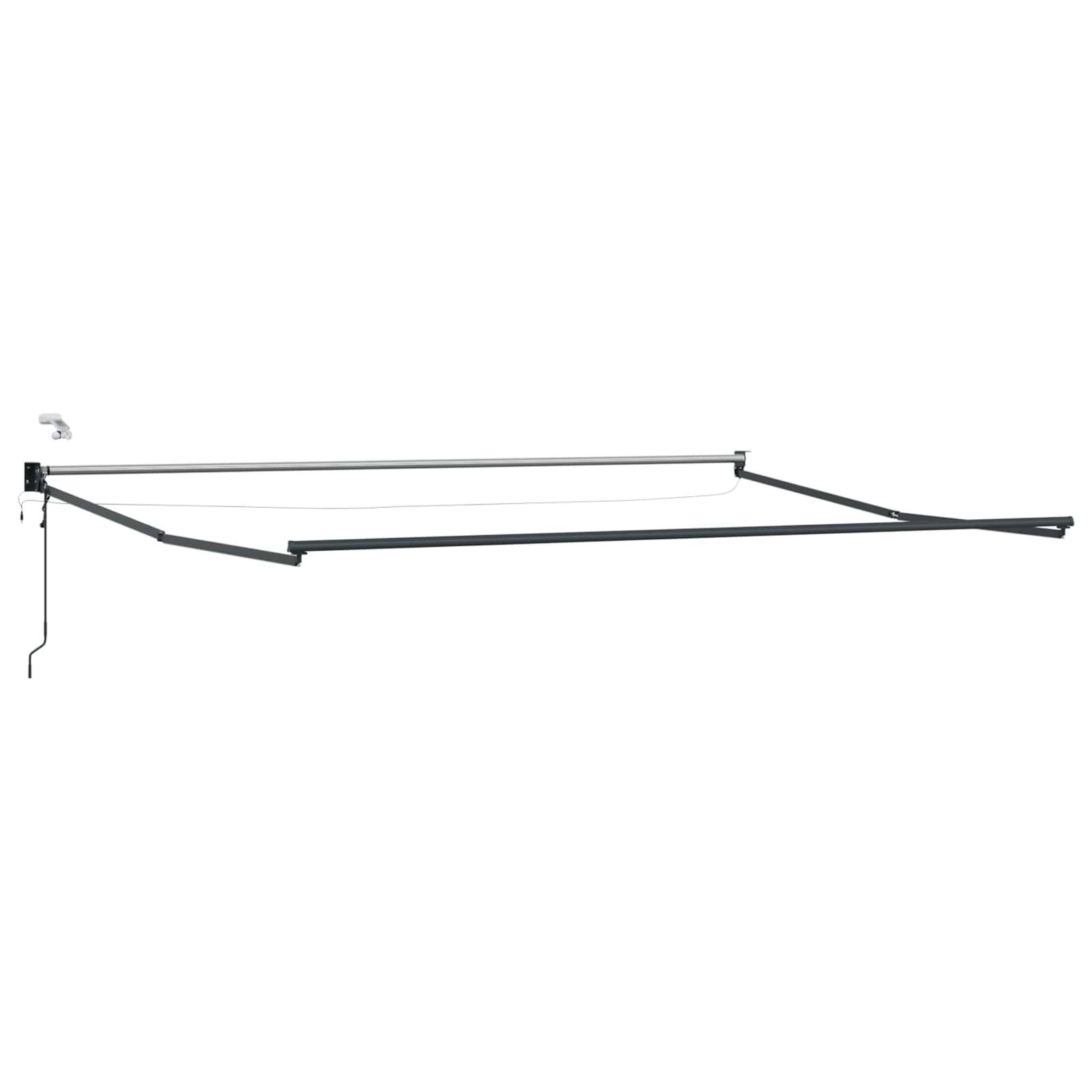 ComfortXL - Store banne électrique extérieur aluminium capteur vent LED gris clair et blanc - ComfortXL Outdoor Living - Image 4