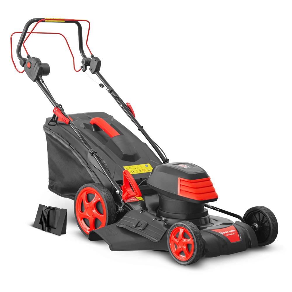 Elem Garden Technic - Tondeuse à gazon électrique tractée 1800W - 46CM avec carter en acier - Elem Garden