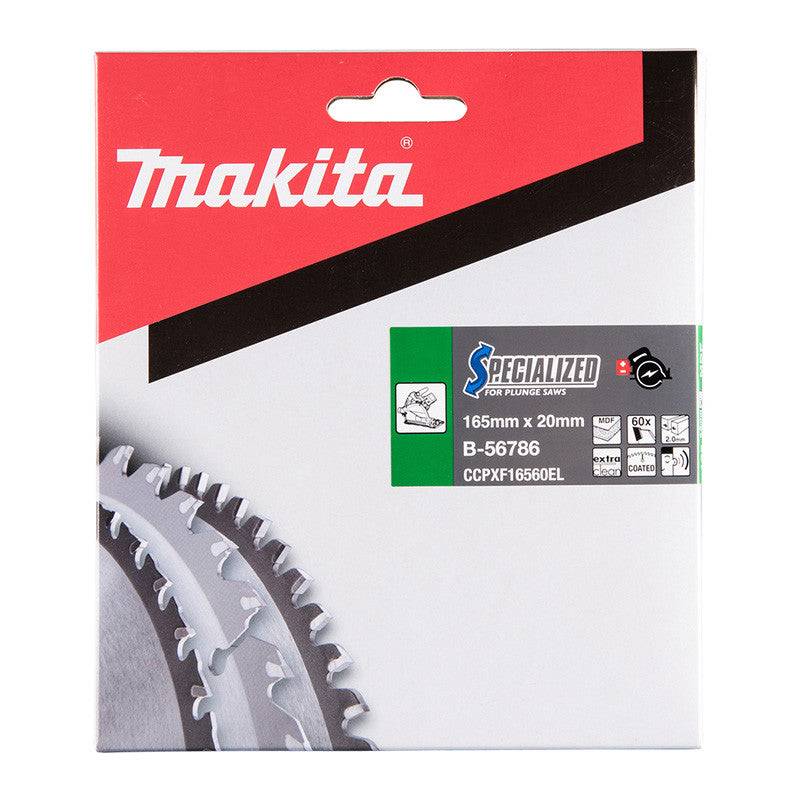 Makita - Lame pour scie circulaire TCT spécialisé MAKITA B-56786 165x20mm, 60 dents Makita - Imagen 3