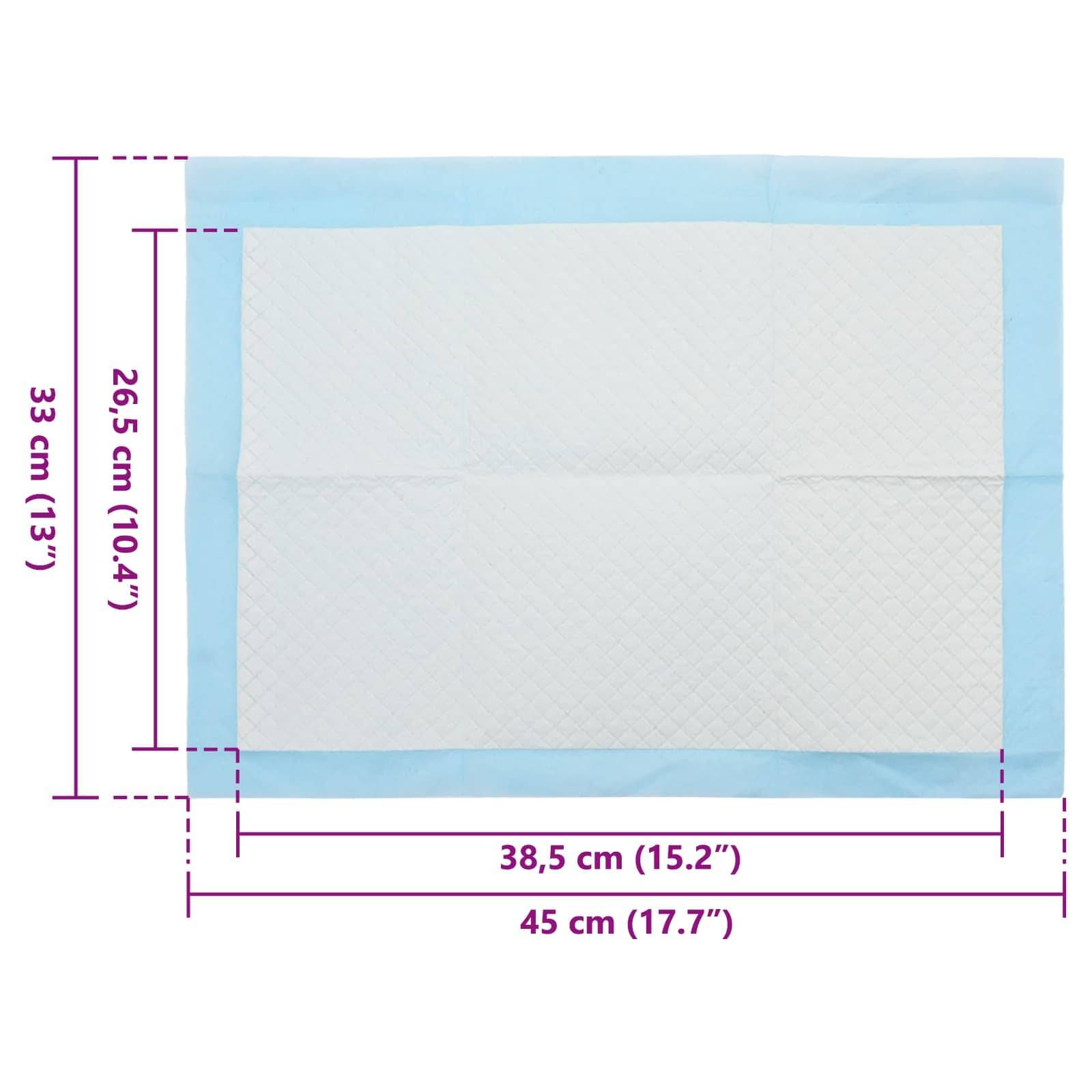 Vidaxl - Tapis d'entraînement pour animaux en tissu non tissé 200 pcs vidaXL 42025322 - Image 3
