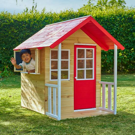 Maisonnette modulable COQUELICOT en bois FSC® - Image 1