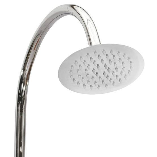 Douche d'extérieur - Douche de jardin 75x75x210 cm bois de teck solide - Image 8