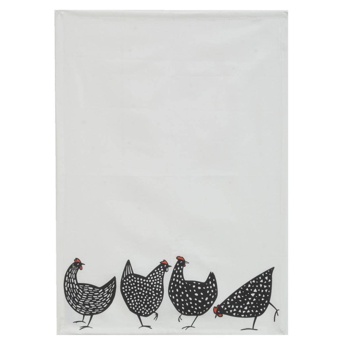 Aubry Gaspard - Torchon 100% coton Cocottes Aubry Gaspard - Imagen 1
