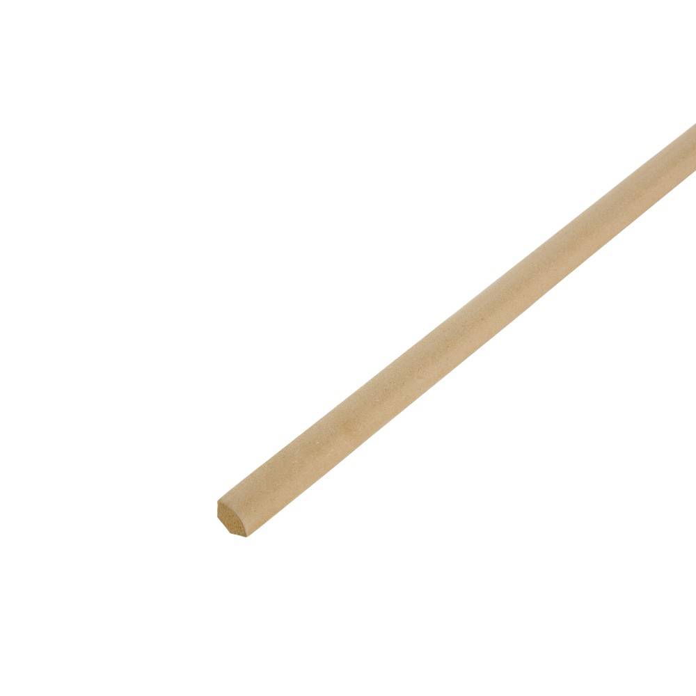 Centrale Brico - Quart-de-rond médium (MDF) arrondi , 18 x 18 mm, L. 2.44 m