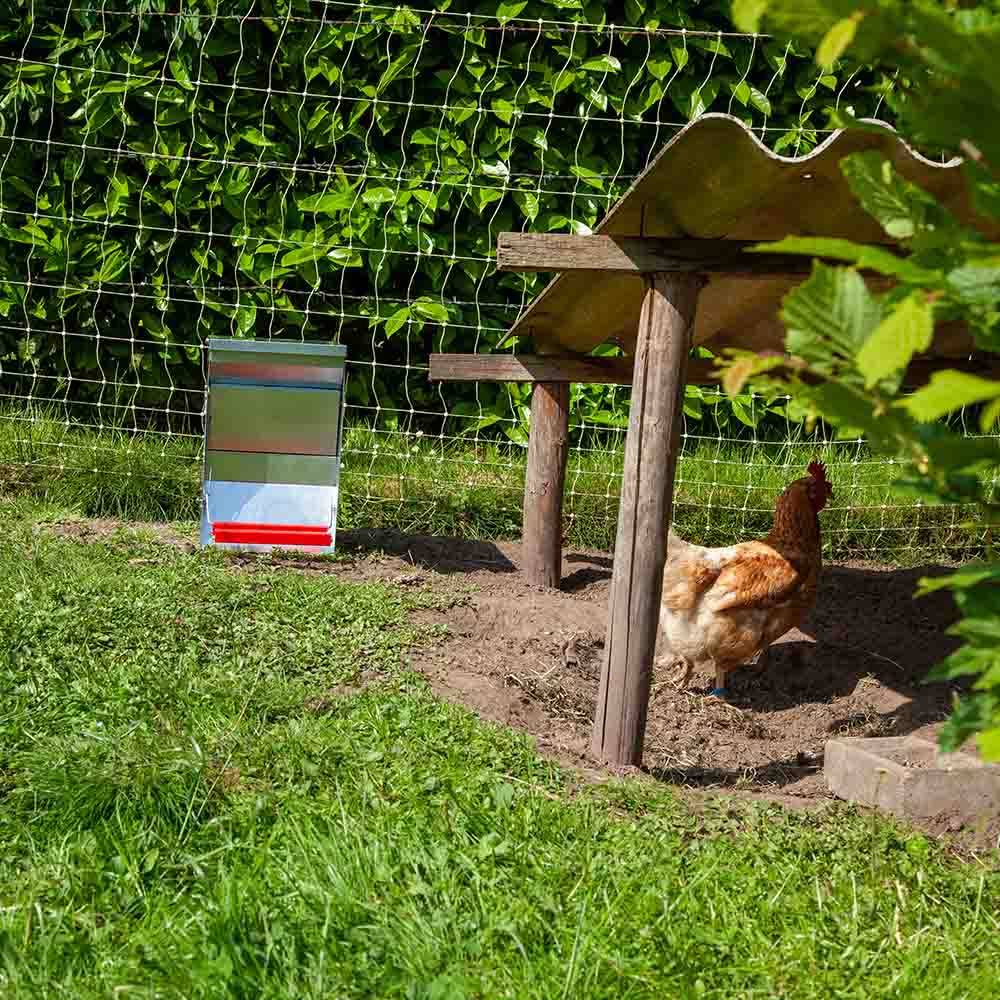 Mangeoire anti-nuisibles 20 kg pour 10 poules - Image 4