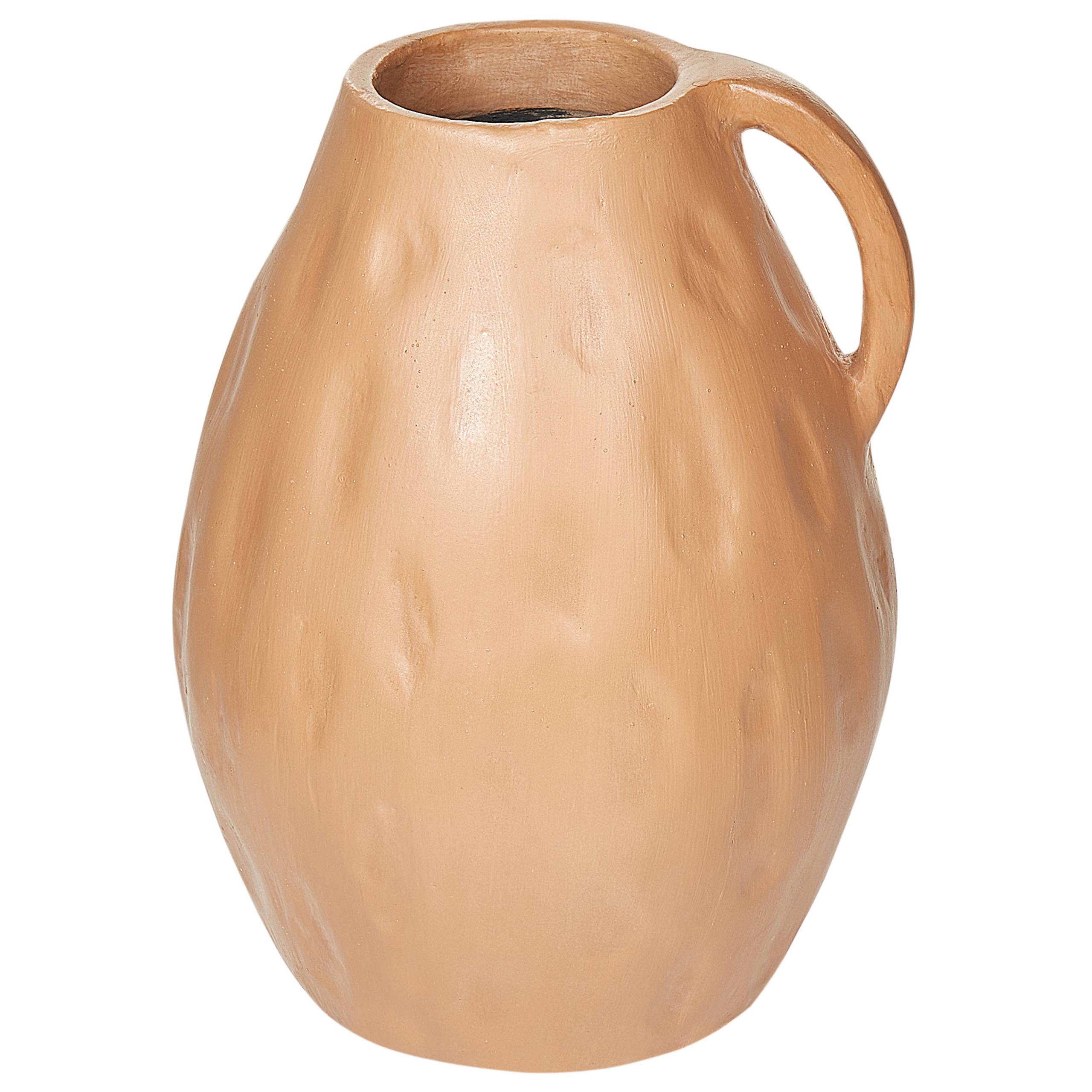 Beliani - Vase décoratif Terre cuite Beige foncé KULIM - 29x29x40- Beliani - Image 2