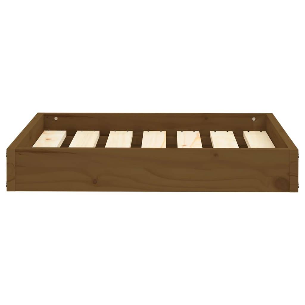 Vidaxl - Lit pour chien Marron miel 61,5x49x9 cm Bois de pin solide vidaXL 820854 - Imagen 5