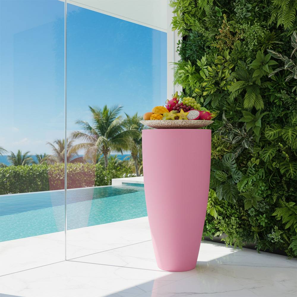 Pot conique 3-en-1 : jardinière, mange-debout et bac à glaçons - plast'up rotomoulage - Image 4