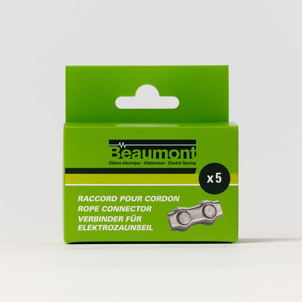 Beaumont - 5 Raccords en aluminium pour cordons BEAUMONT - Imagen 3