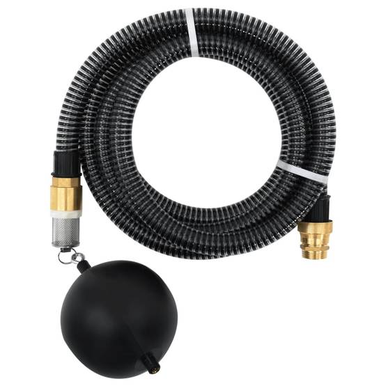 Vidaxl - Tuyau d'aspiration avec raccords en laiton noir 1,1" 3 m PVC vidaXL 151055 - Image 1