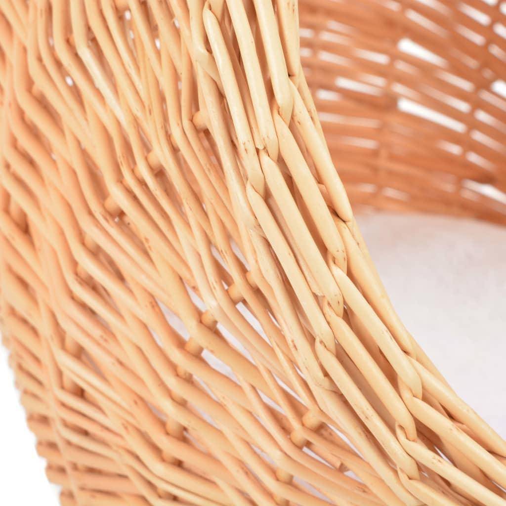 Helloshop26 - Arbre à chat griffoir grattoir niche jouet animaux peluché en sisal naturel bois de saule - Imagen 6