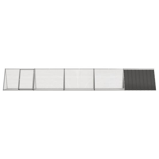 Vidaxl - Clapier Anthracite 504,5x80,5x71 cm Acier galvanisé vidaXL 3106448 - Image 6