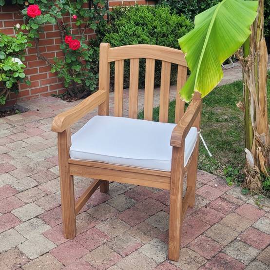 Fauteuil en teck massif Brighton - TECK'Attitude - Imagen 2