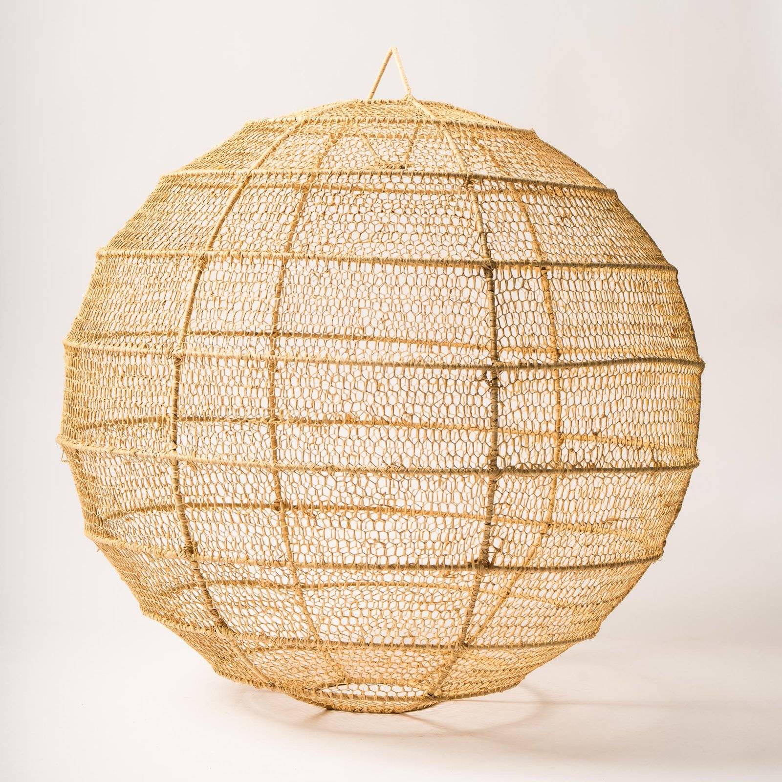 Suspension Boule Raffia - 70 cm - Image 2