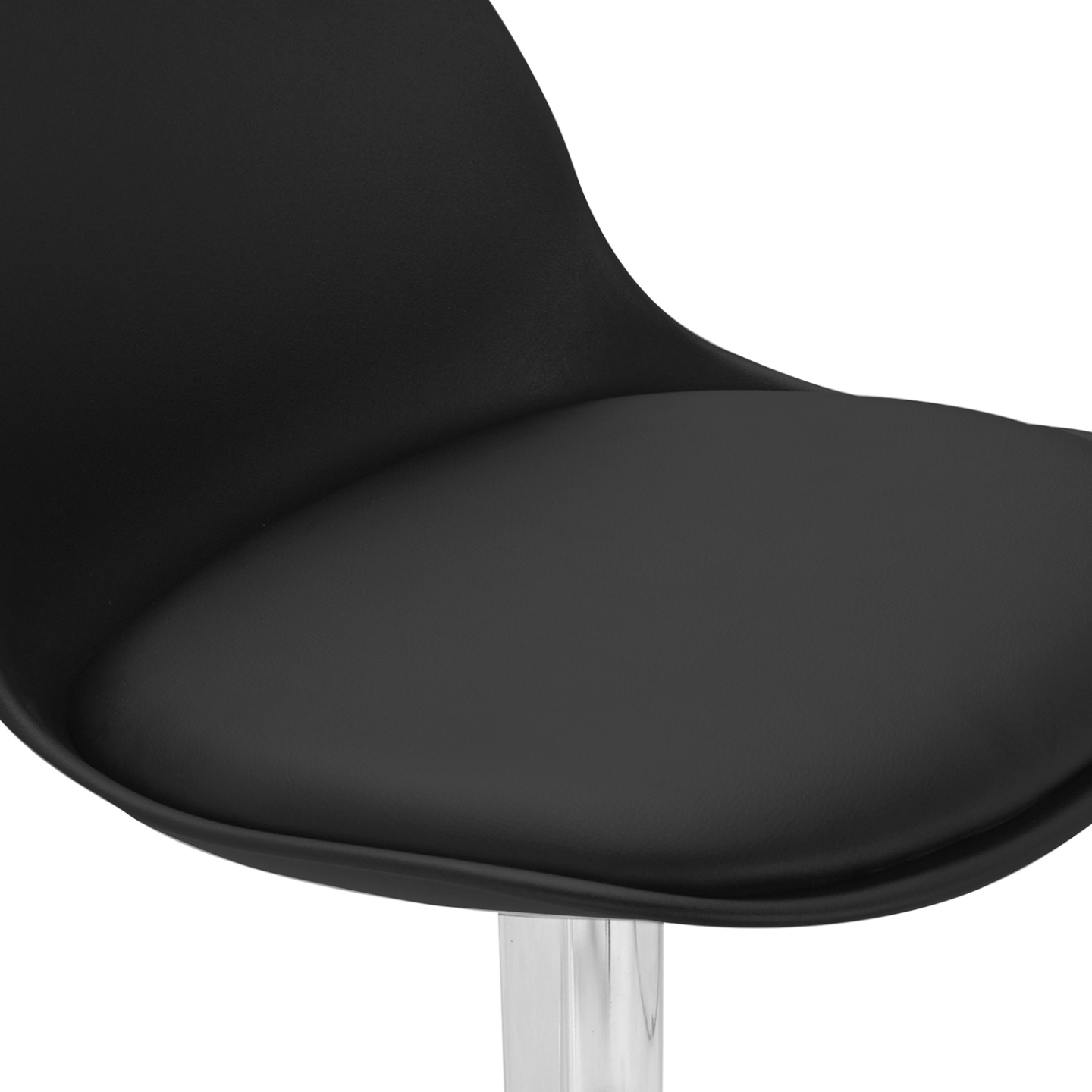 Lot de 2 tabourets de bar KARL design noir - Image 6