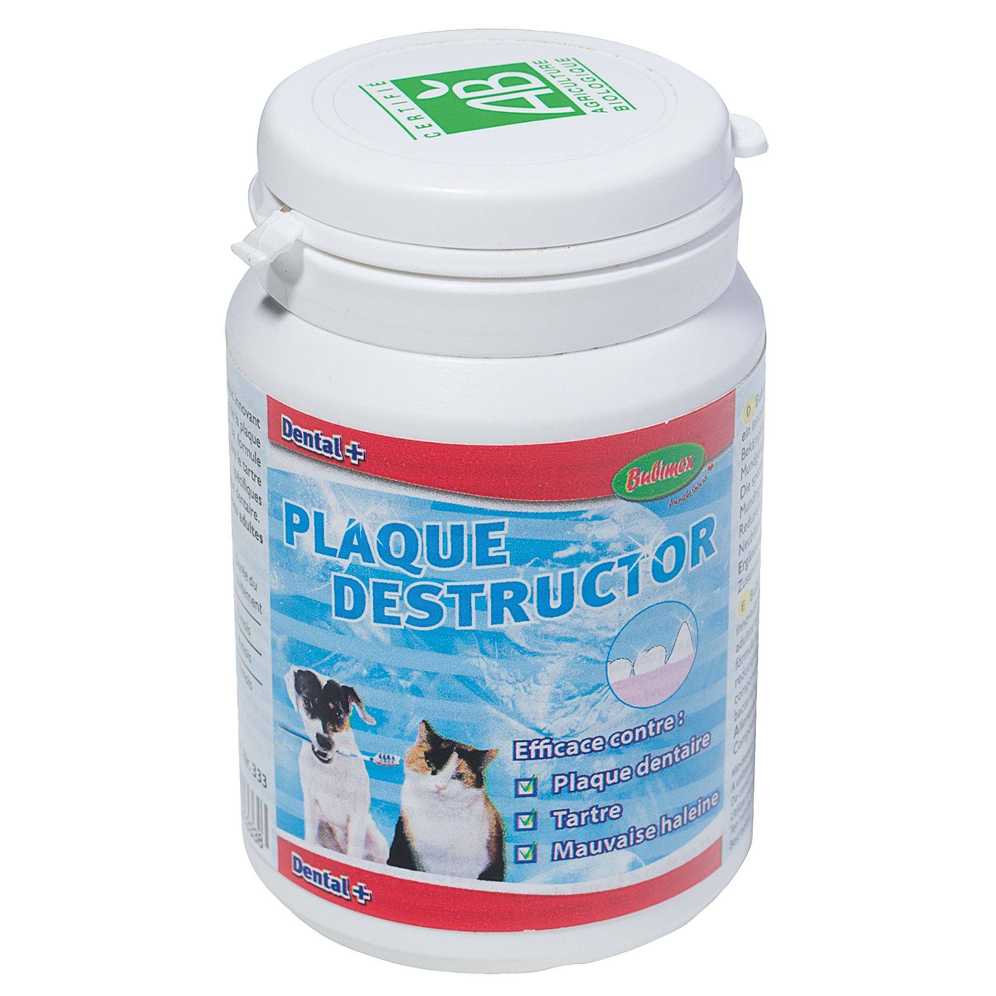 Bubimex - Plaque Destructor : 80g BUBIMEX
