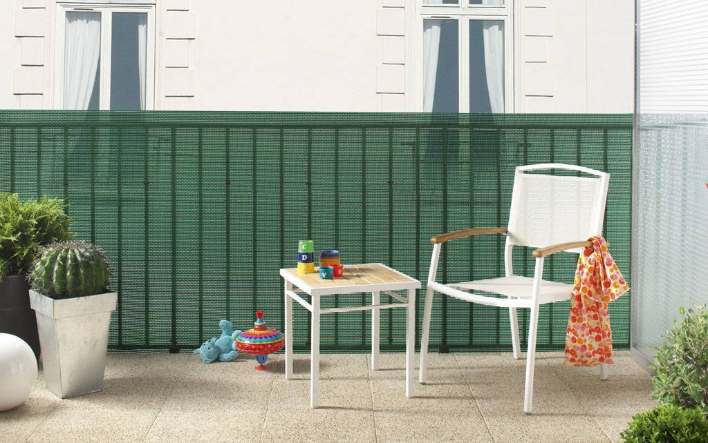 Nortène - Brise-vue plastique vert 85% occultant 1 x 3 m TRIONET Nortene - Imagen 1