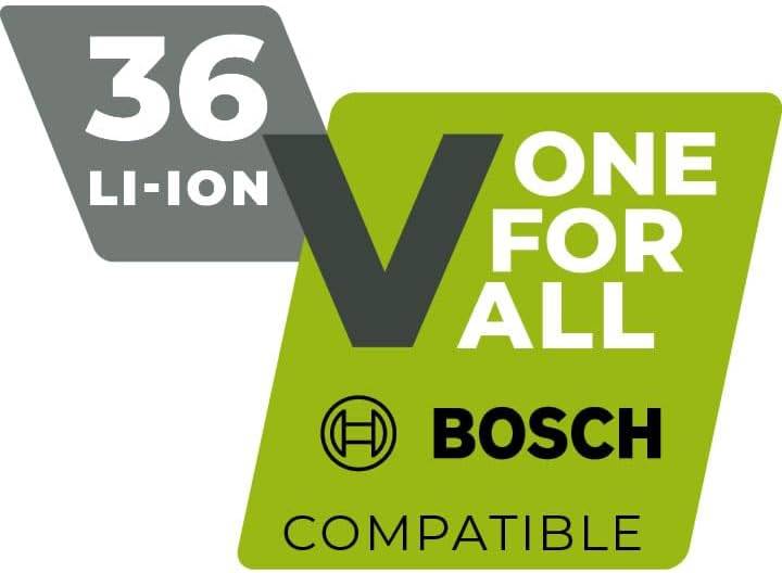 Chargeur de batterie BOSCH 36V 2Ah - Affichage LED - compatible avec les appareils sans fil 36V Bosch - Vendu sans batterie - Ikra - Image 2