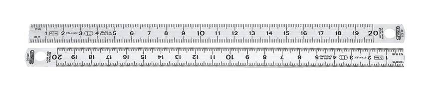 stanley - Réglet inox flexible 20cmx13mm - STANLEY - 1-35-522 - Imagen 1