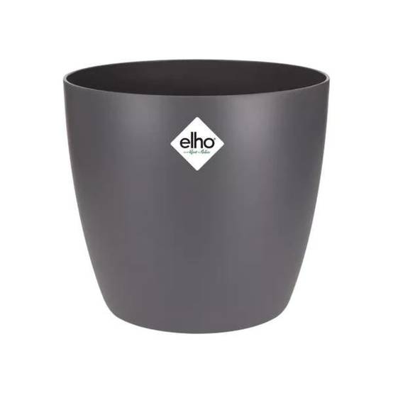 Pot ELHO Brussels anthracite 20 cm- La Green Touch