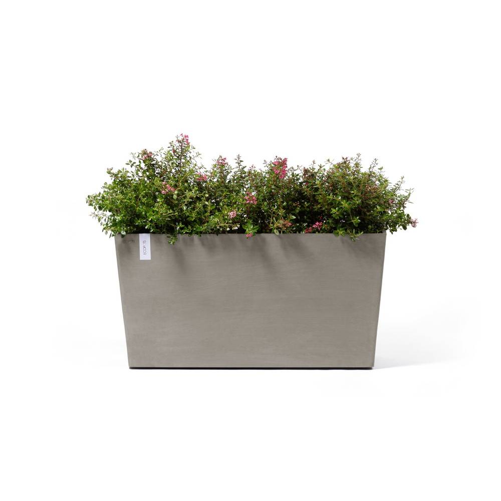 Ecopots - Jardinière sur roues Paris 100 Taupe - 100 x 40 x H. 50 cm - 137 L ECOPOTS - Imagen 2