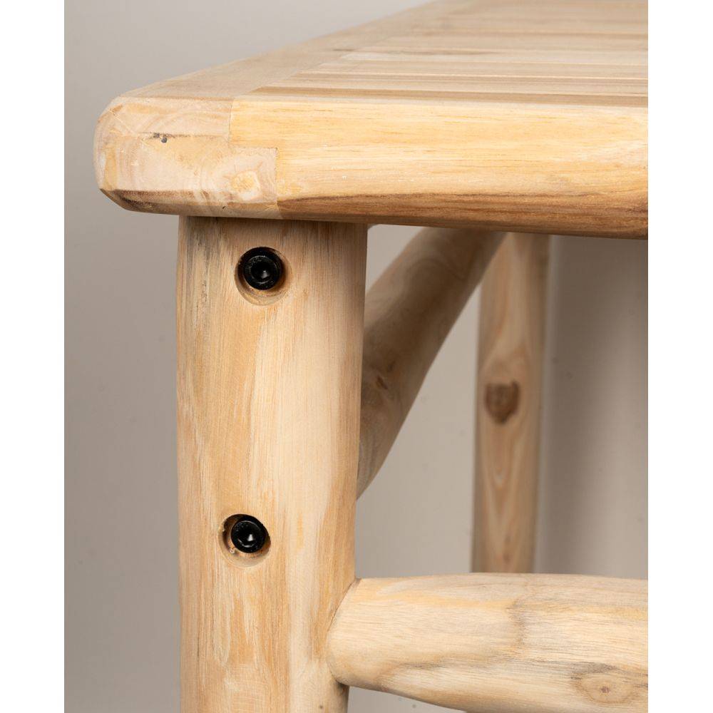 Aubry Gaspard - Table haute en teck - Arthur - Imagen 3